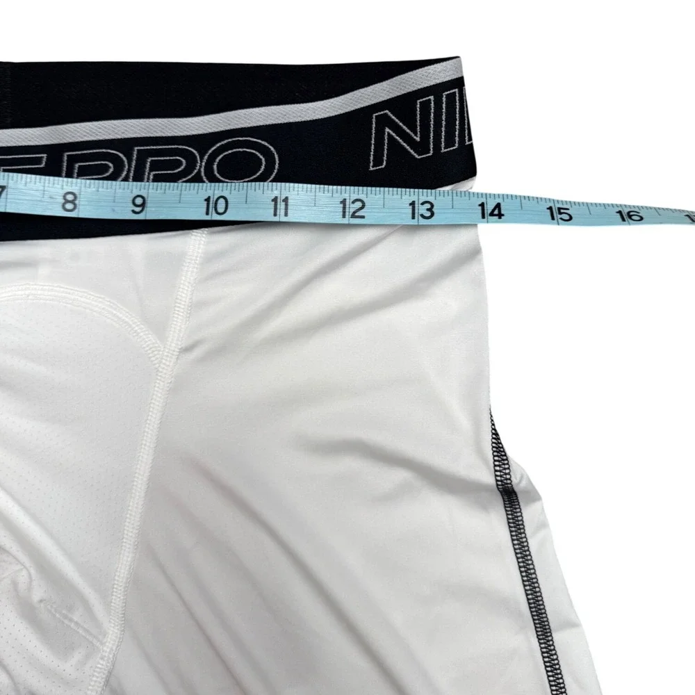 Nike Pro NWT Dri-FIT 3/4 Training Tights White Size M Compression Leggings